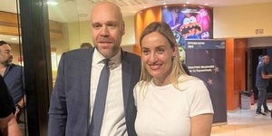 Η Ελεονώρα Μελέτη στην Καρδίτσα