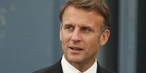 O πρόεδρος της Γαλλίας, Εμανουέλ Μακρόν