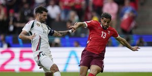 Ο Ντομινίκ Σομποσλάι ως αρχηγός της Ουγγαρίας στο EURO 2024