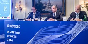 Ο Αντιπρόεδρος του Δ.Σ. και Διευθύνων Σύμβουλος του Ομίλου Intrakat, κ. Αλέξανδρος Εξάρχου﻿. 