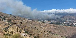 Η φωτιά στην Άνδρο