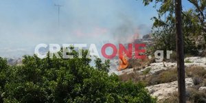 Φωτιά στο Ηράκλειο