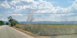 Φωτιά στη Νιγρίτα Σερρών