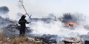 Φωτιά στη Βάρης-Κορωπίου