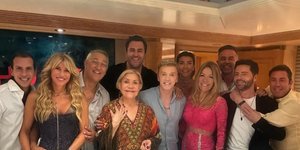 Τα λαμπερά γενέθλια του Τάκη Ζαχαράτου σε γιοτ