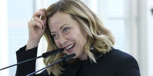 Η πρωθυπουργός της Ιταλίας, Τζόρτζια Μελόνι