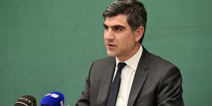 Ο Θανάσης Γλαβίνας σε ομιλία