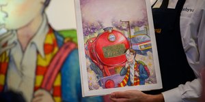 Ζωγραφιά για το εξώφυλλο του πρώτου βιβλίου Χάρι Πότερ 