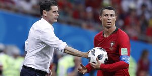 Φερνάντο Ιέρο και Κριστιάνο Ρονάλντο