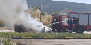 Από την κατάσβεση της φωτιάς