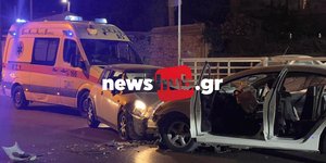 Σοβαρό τροχαίο στο Ηράκλειο Κρήτης 