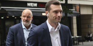 O πρόεδρος της ακροδεξιάς Εθνικής Συσπείρωσης, Ζορντάν Μπαρντελά