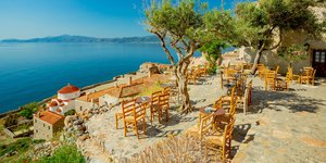 καφε σε βραχο 