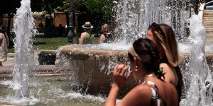 Υψηλές θερμοκρασίες στο κέντρο της Αθήνας
