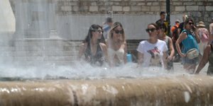 Καύσωνας στην Αθήνα 