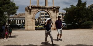 Ζέστη στην Αθήνα