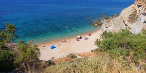 Η παραλία ΚΑΠΕ στο Σούνιο