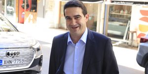 Ο Μιχάλης Κατρίνης στην Χ. Τρικούπη