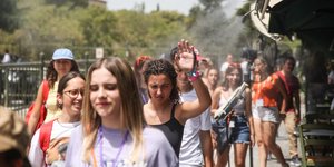 Καύσωνας στο κέντρο της Αθήνας