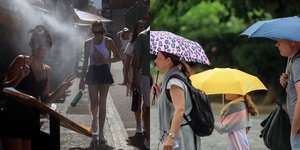Καύσωνας σήμερα, βροχές από αύριο