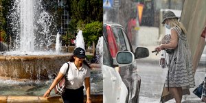 Το κύμα καύσωνα φεύγει, βροχές και καταιγίδες έρχονται στα βόρεια