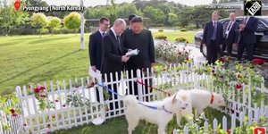 Κιμ Γιονγκ Ουν, Βλαντιμίρ Πούτιν