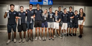 Επέστρεψε στην Αθήνα η ελληνική αποστολή κολύμβησης