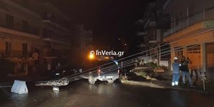 Ζημιές στη Βεροια