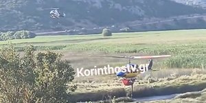 Υπό έλεγχο η φωτιά στην Κορινθία