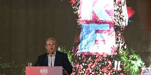 O ΓΓ της ΚΕ του ΚΚΕ, Δημήτρης Κουτσούμπας