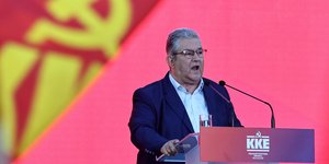 General Secretary of the Communist Party of Greece (KKE) Dimitris Koutsoubas