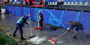Άγριο ξύλο Τούρκων - Γεωργιανών στη Fan Zone