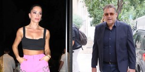Η Μαρία Αντωνά και ο Γιώργος Λιάγκας