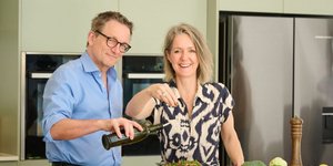 O Μάικλ Μόσλεϊ με την σύζυγό του