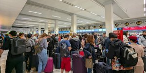 Χάος στο αεροδρόμιο του Μάντσεστερ