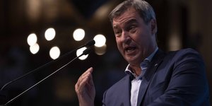 Ο πρωθυπουργός της Βαυαρίας, Μάρκους Ζέντερ