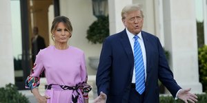 Μελάνια και Ντόναλντ Τραμπ