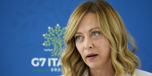 Η πρωθυπουργός της Ιταλίας Τζόρτζια Μελόνι