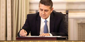 Ο υφυπουργός παρά τω πρωθυπουργώ Γιώργος Μυλωνάκης