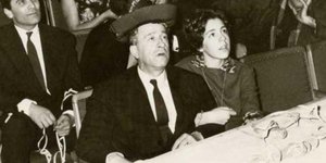 Ο Μίμης Φωτόπουλος με την κόρη του Άννα 