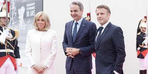  Ο πρωθυπουργός Κυριάκος Μητσοτάκης στην Νορμανδία για τις εκδηλώσεις της D-Day