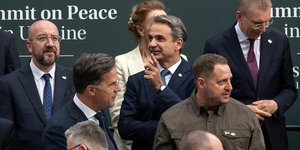 Ο Κυριάκος Μητσοτάκης συμμετέχει στη Σύνοδο Κορυφής για την ειρήνη στην Ουκρανία, στο θέρετρο Burgenstock, κοντά στη Λουκέρνη της Ελβετίας