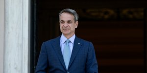 Ο πρωθυπουργός Κυριάκος Μητσοτάκης 