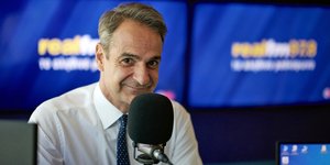 Ο πρωθυπουργός Κυριάκος Μητσοτάκης στον Real FM