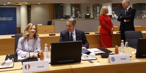 Μητσοτάκης και Μελόνι στην ΕΕ