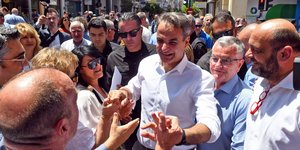 Ο Κυριάκος Μητσοτάκης στην Πάτρα