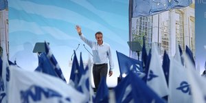 Ο πρωθυπουργός Κυριάκος Μητσοτάκης