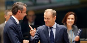 Τουσκ και Μητσοτάκης