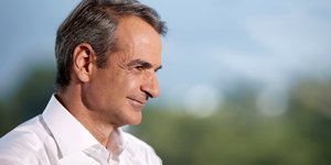 Ο Κυριάκος Μητσοτάκης προφίλ