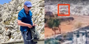 Η στιγμή που κατέρρευσε ο Μάικλ Μόσλεϊ στη Σύμη